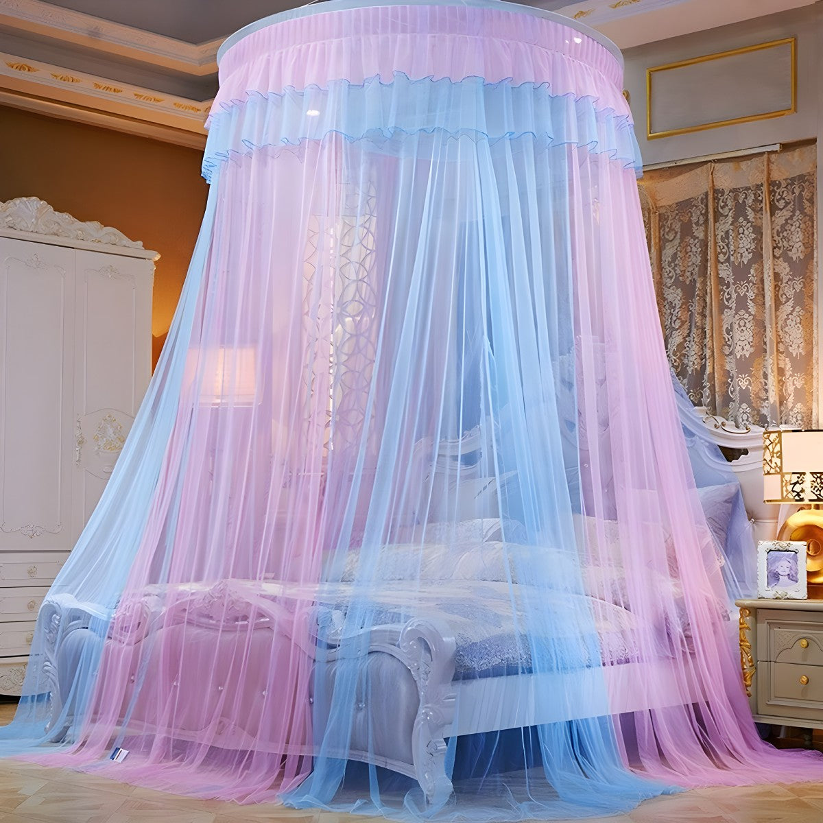 Ciel de Lit Rose et Bleu | Brise Céleste