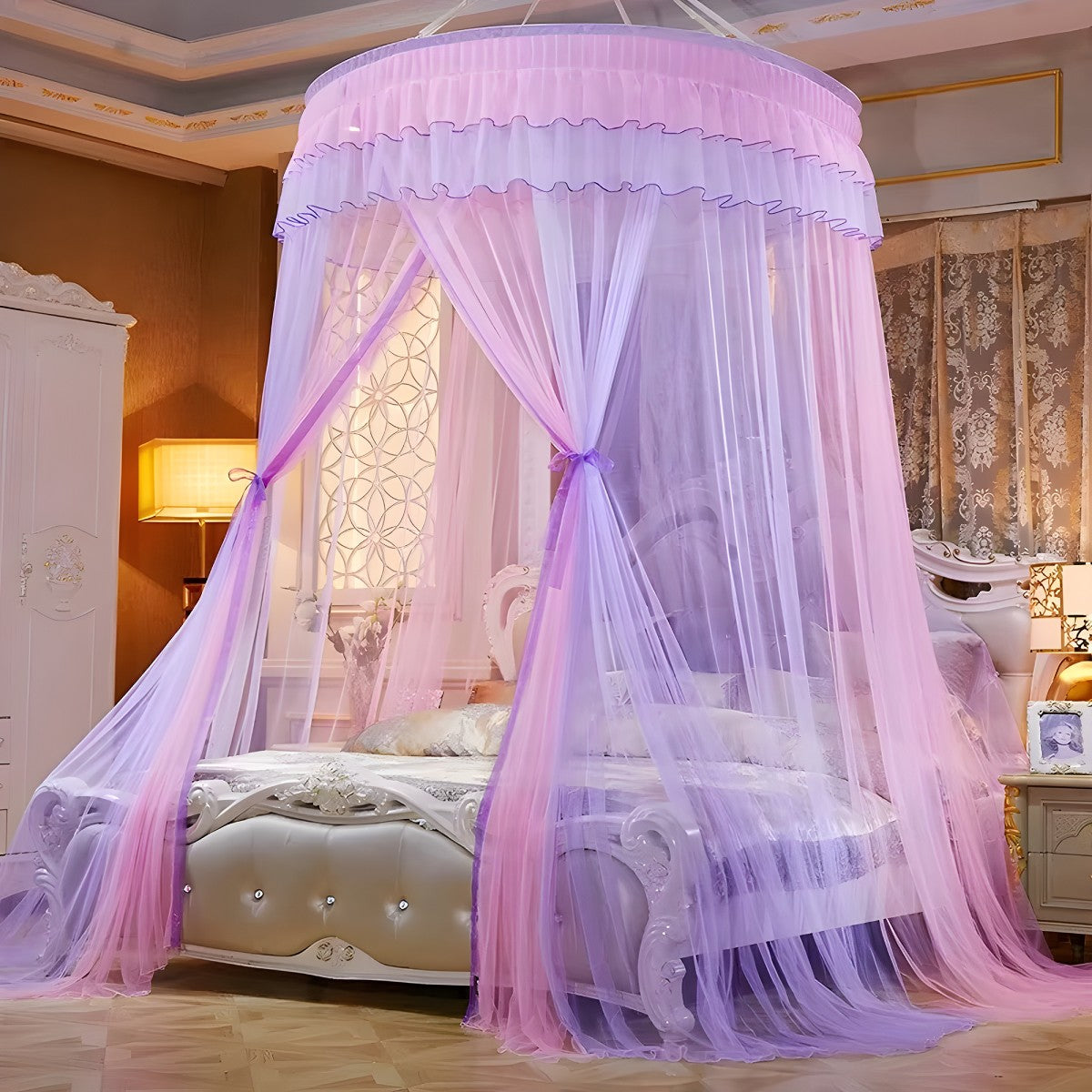 Ciel de Lit Rose et Violet | Douceur Violette