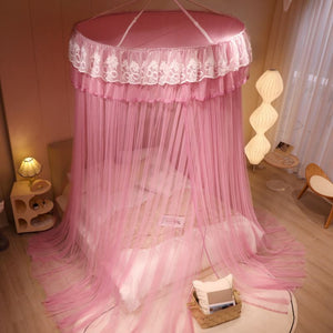 Ciel de Lit Rose Fuchsia | Voile de Fée