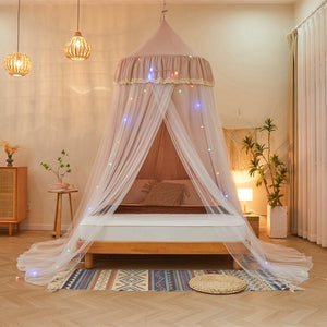 Ciel de Lit Rose Pâle | Éclat Poudré