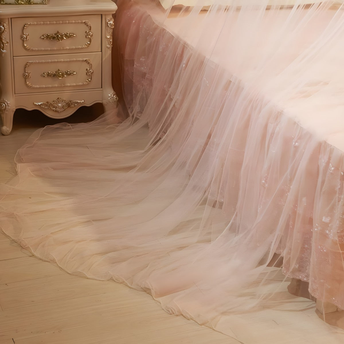 Ciel de Lit Rose Poudré | Rêve de Velours