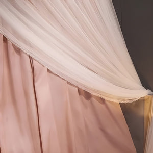 Ciel de Lit Tissu Rose | Clarté Poudrée