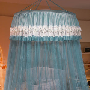 Ciel de Lit Turquoise Grisé | Éclat de Paon