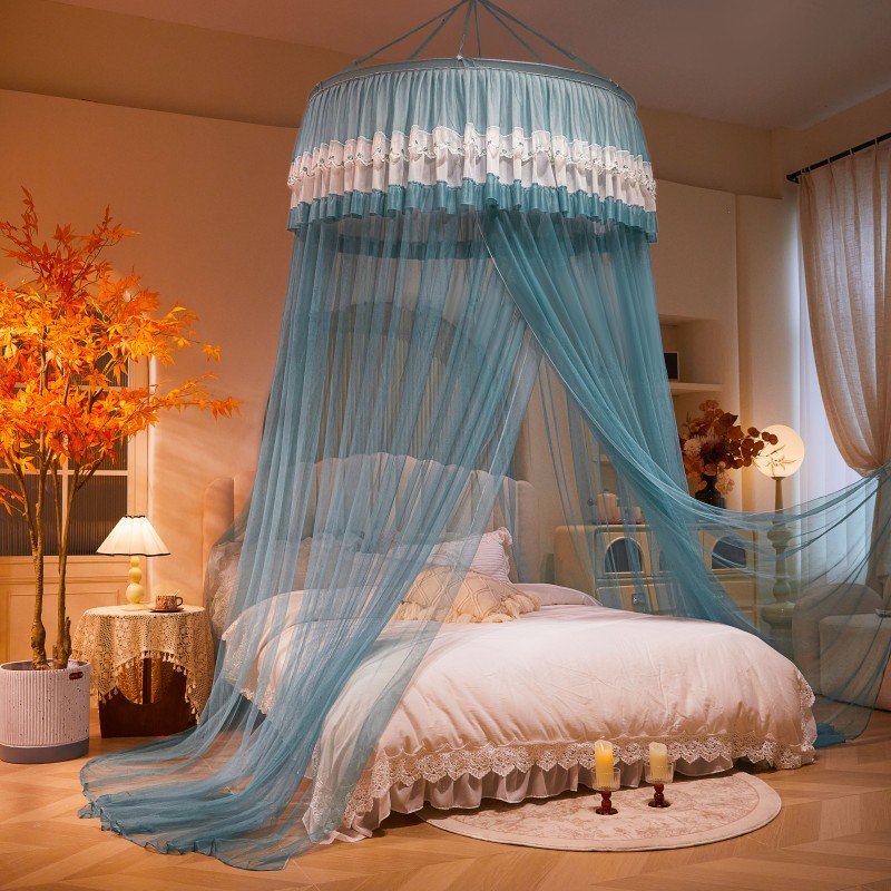Ciel de Lit Turquoise Grisé | Revalis