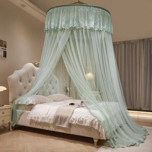 Ciel de Lit Vert d’Eau | Brume d’Émeraude