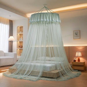 Ciel de Lit Vert Olive | Brume de Jade