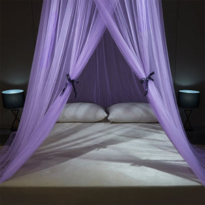 Ciel de Lit Violet Lavande | Nid d’Améthyste