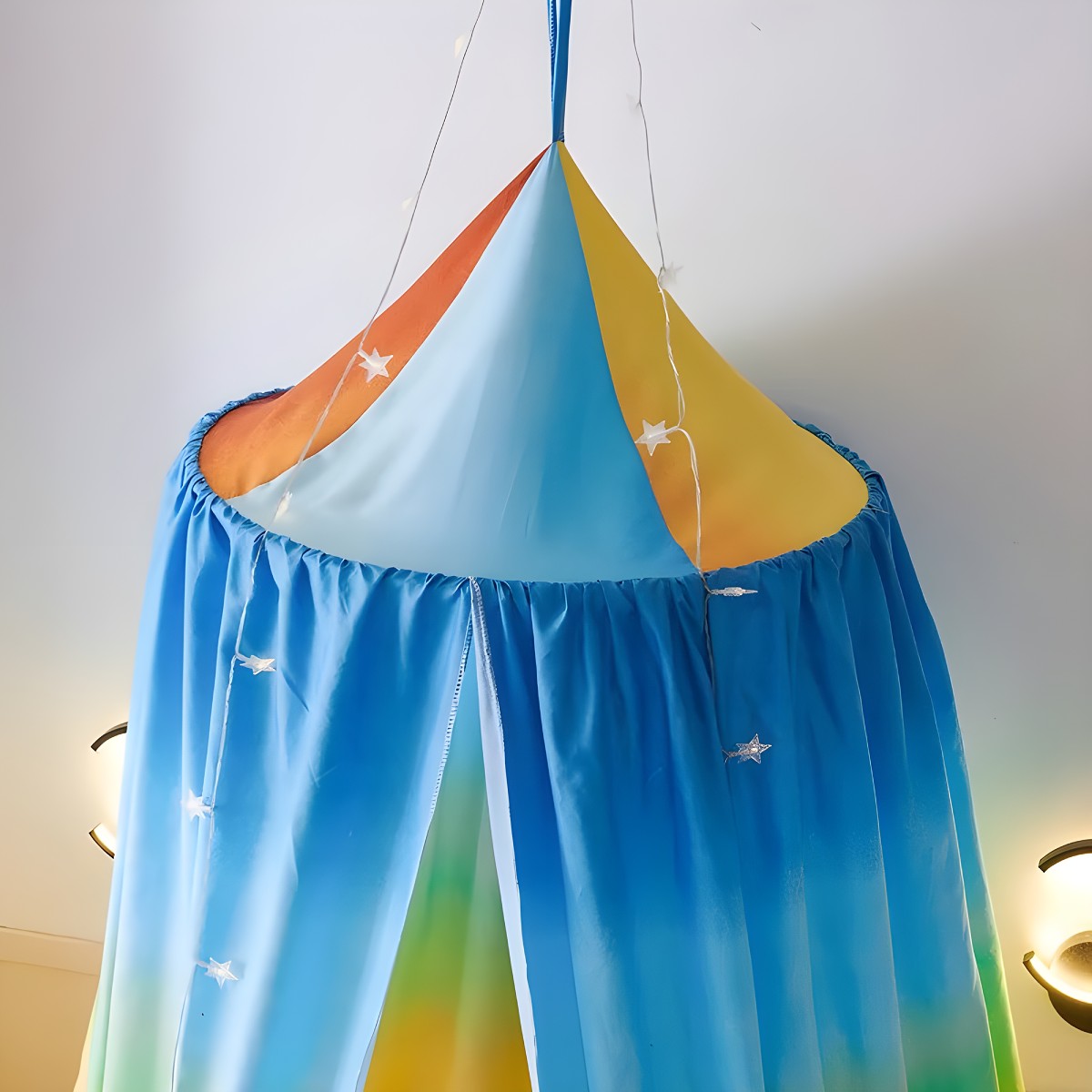Ciel de Lit Bébé Arc En Ciel | Ciel de Lumière