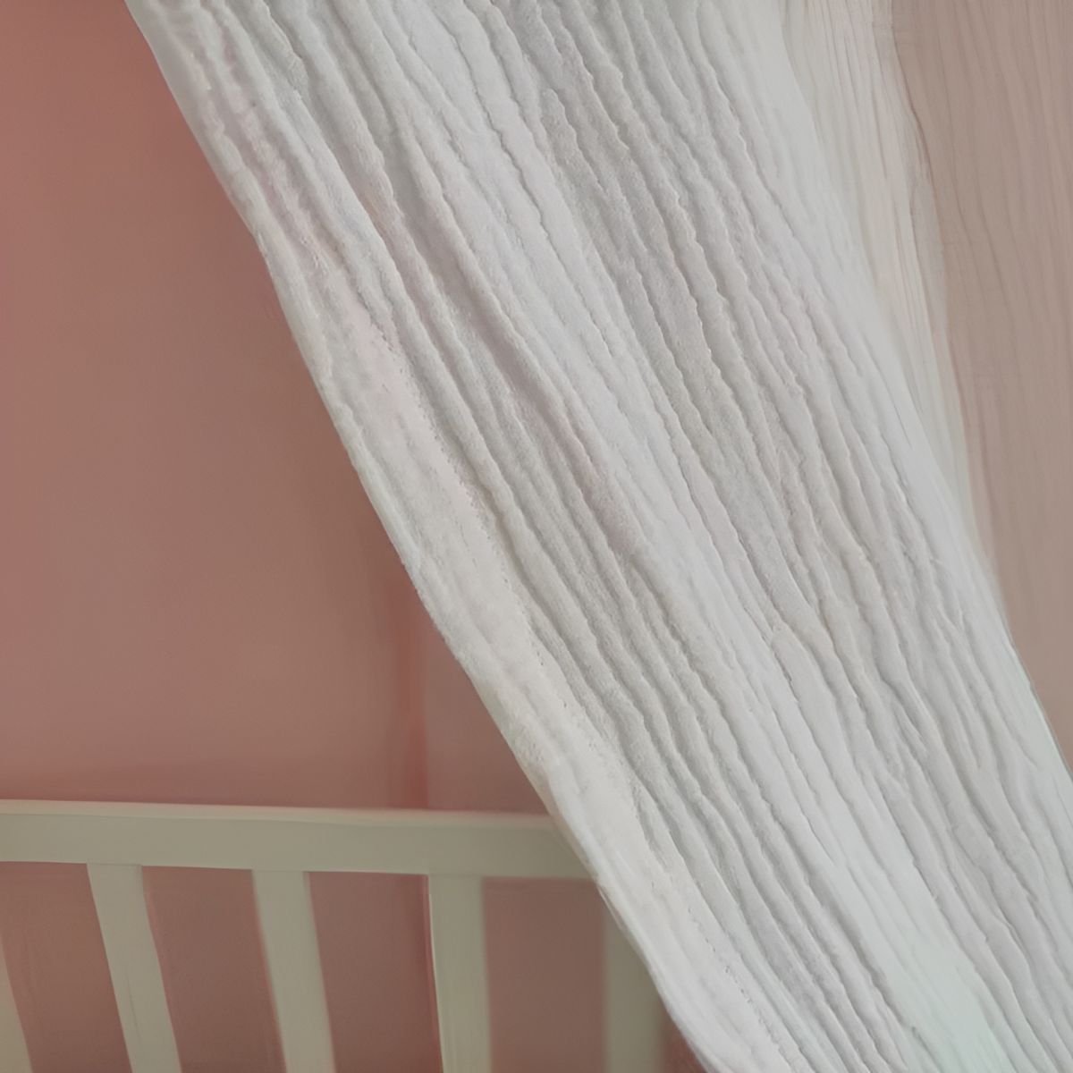 Ciel de lit Bébé Blanc | Cocon d’Ange