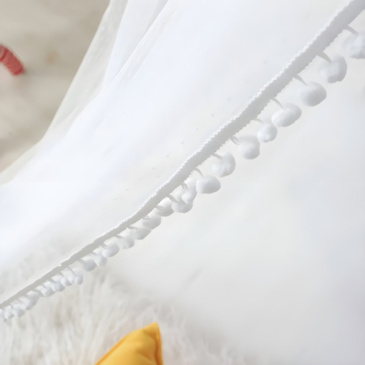 Ciel de Lit Bébé Blanc | Souffle Céleste