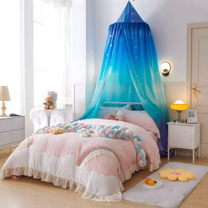 Ciel de Lit Bébé Bleu Turquoise | Petit Firmament