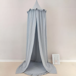 Ciel de lit Bébé Gris Bleu | Aube Polaire
