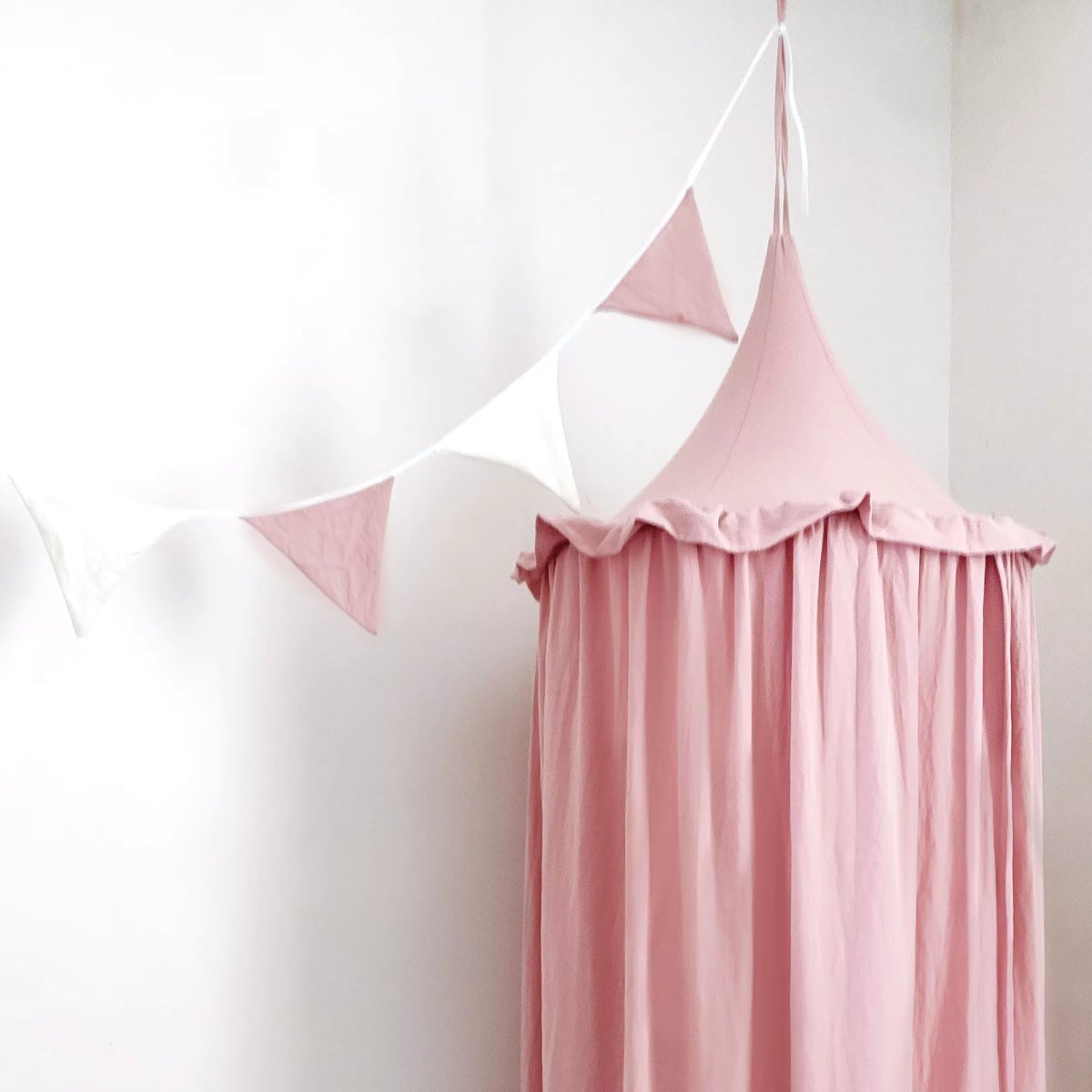 Ciel de lit Bébé Rose Poudré | Douce Aurore