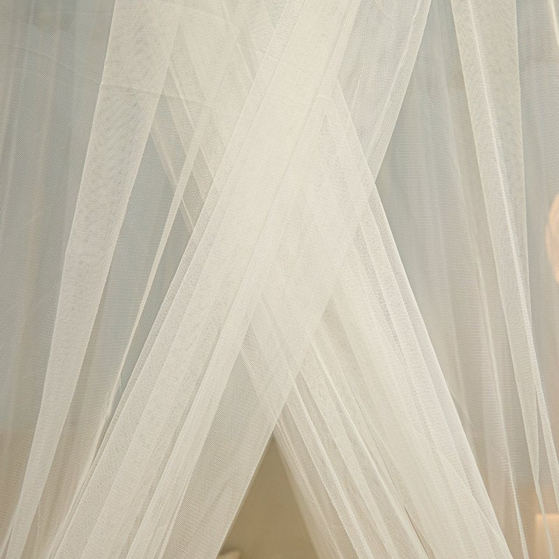 Ciel de Lit Blanc & Bleu Clair | Soie d’Azur