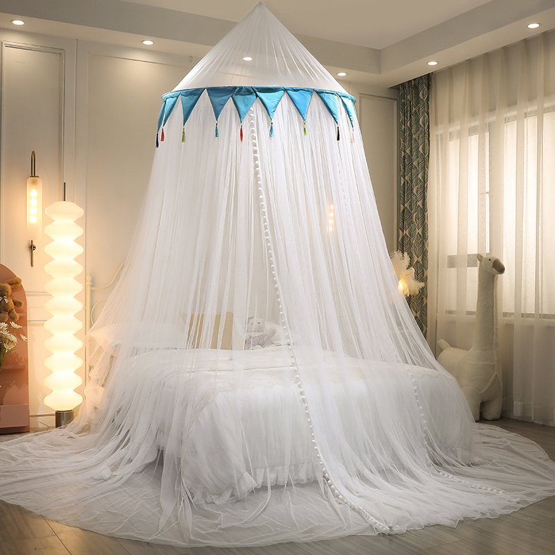 Ciel de Lit Blanc & Bleu | Cocon d’Azur