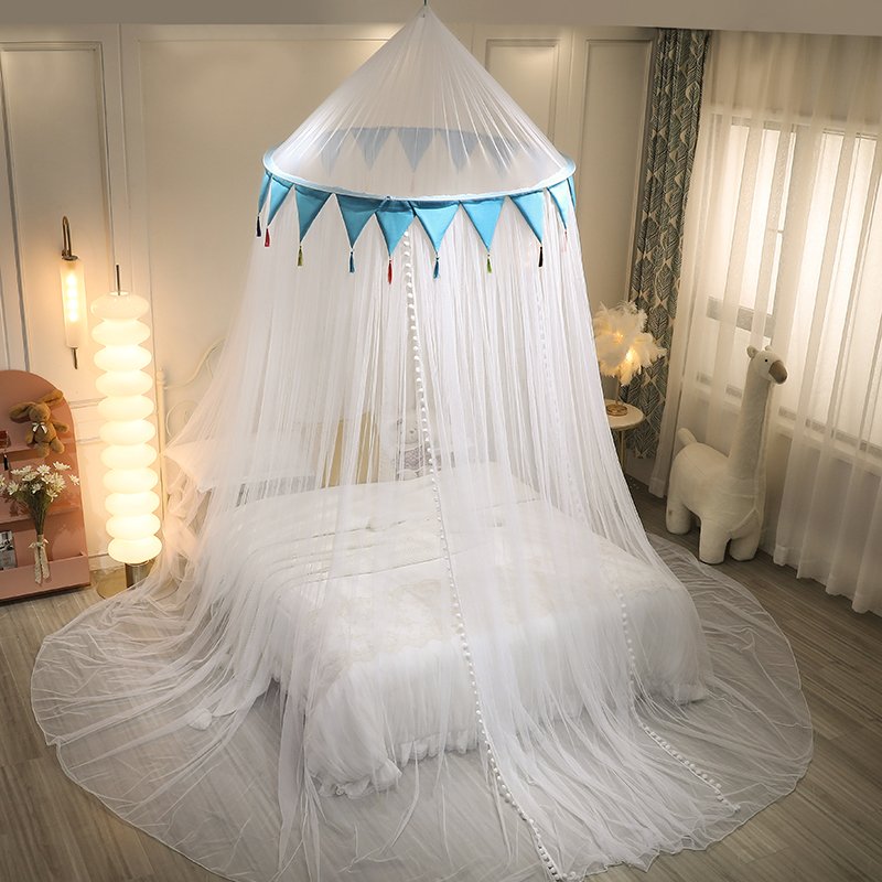 Ciel de Lit Blanc & Bleu | Cocon d’Azur