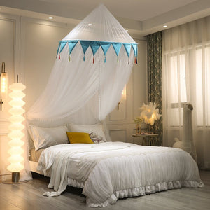 Ciel de Lit Blanc & Bleu | Cocon d’Azur