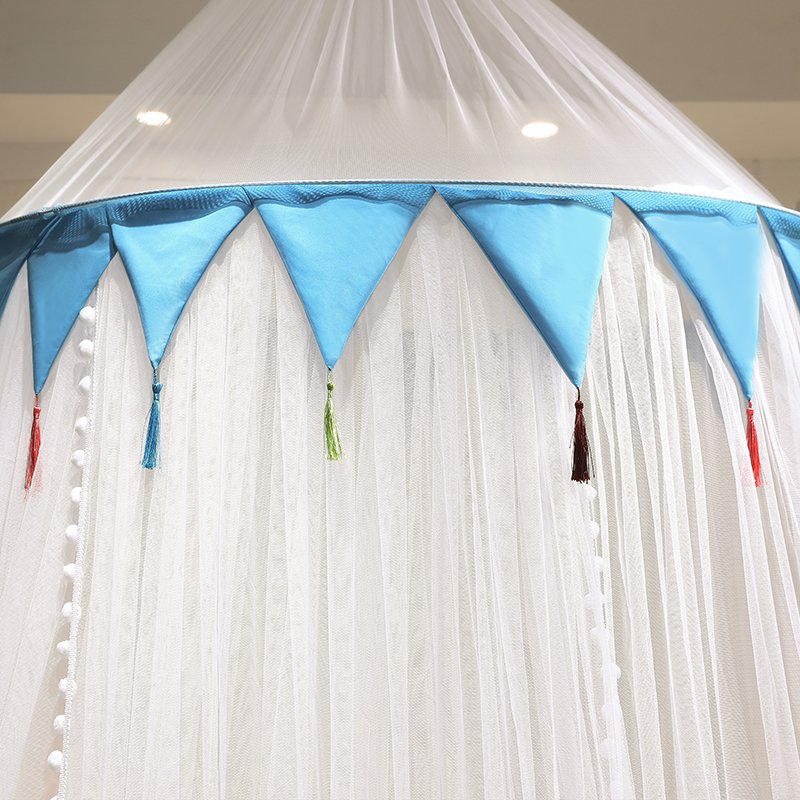 Ciel de Lit Blanc & Bleu | Cocon d’Azur