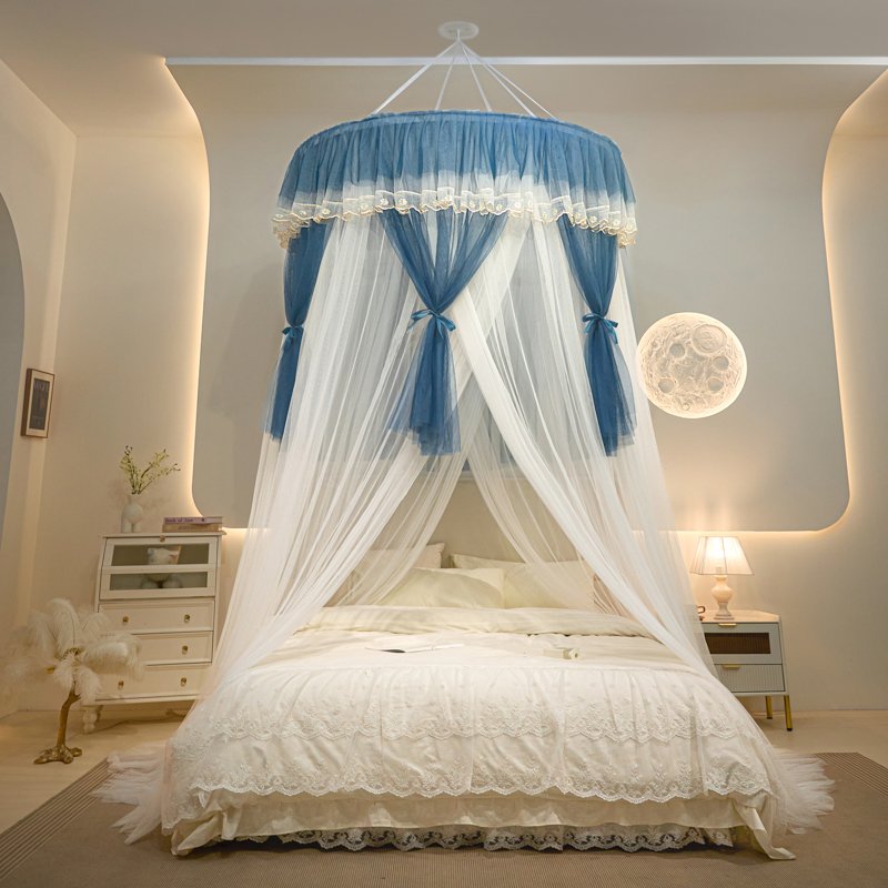 Ciel de Lit Blanc & Bleu | Lune d’Azur