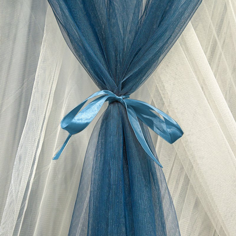 Ciel de Lit Blanc & Bleu | Lune d’Azur