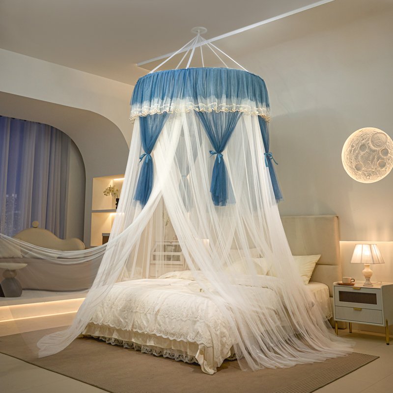 Ciel de Lit Blanc & Bleu | Lune d’Azur