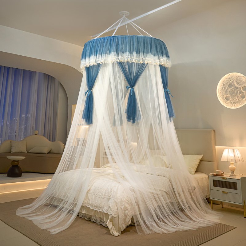 Ciel de Lit Blanc & Bleu | Lune d’Azur