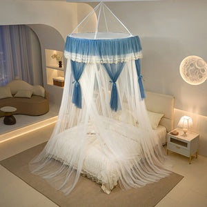 Ciel de Lit Blanc & Bleu | Lune d’Azur