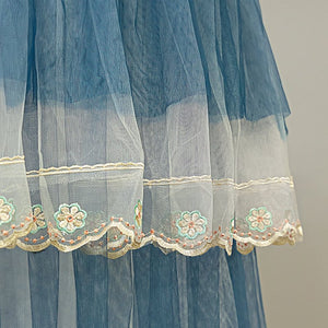 Ciel de Lit Blanc & Bleu | Lune d’Azur