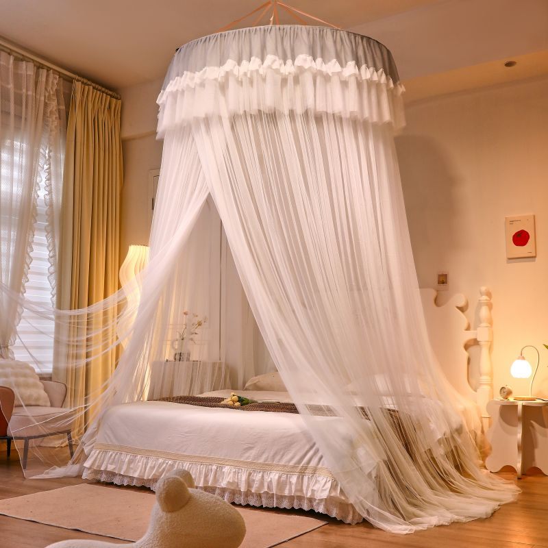 Ciel de Lit Blanc & Gris | Myriadea