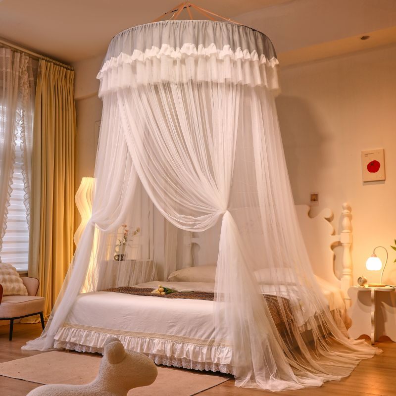 Ciel de Lit Blanc & Gris | Myriadea