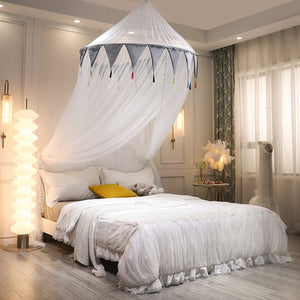 Ciel de Lit Blanc & Gris | Nuage d’Argent