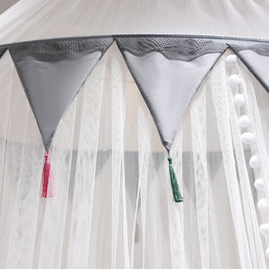 Ciel de Lit Blanc & Gris | Nuage d’Argent