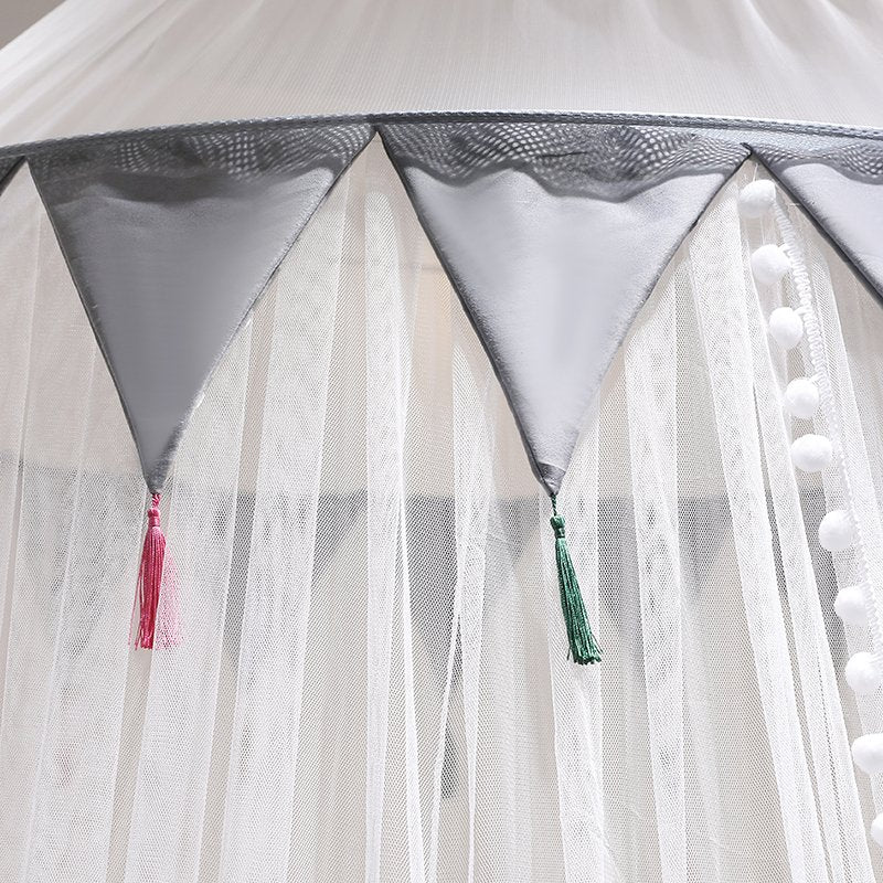 Ciel de Lit Blanc & Gris | Nuage d’Argent