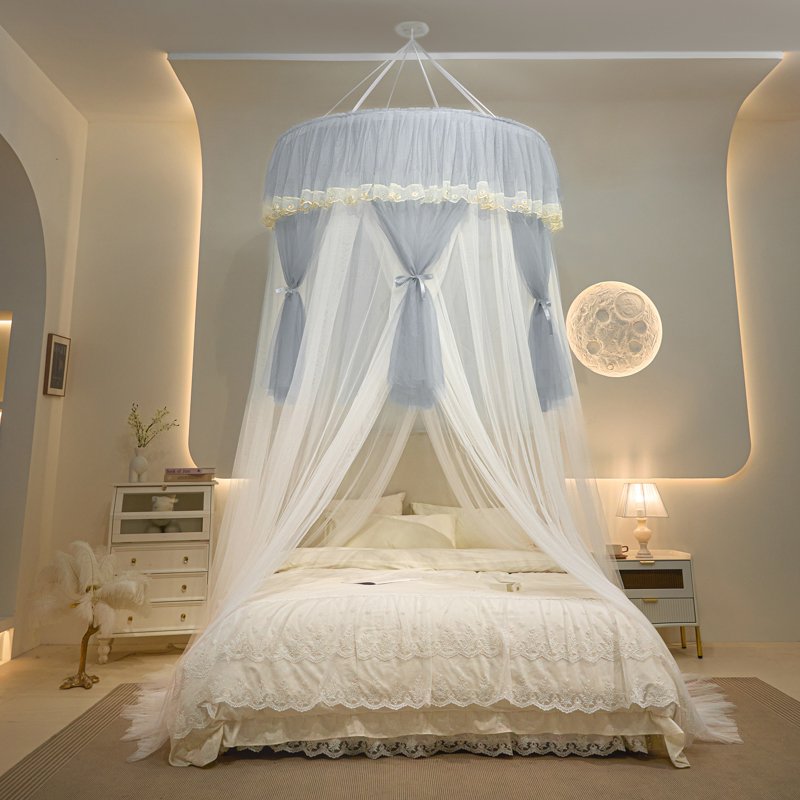 Ciel de Lit Blanc & Gris | Pure Élégance