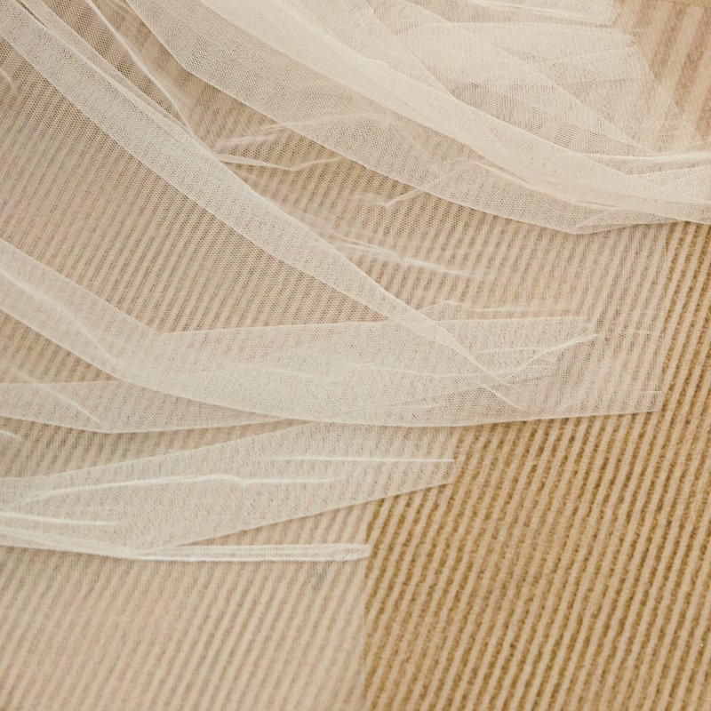 Ciel de Lit Blanc & Gris | Pure Élégance