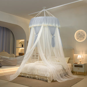 Ciel de Lit Blanc & Gris | Pure Élégance