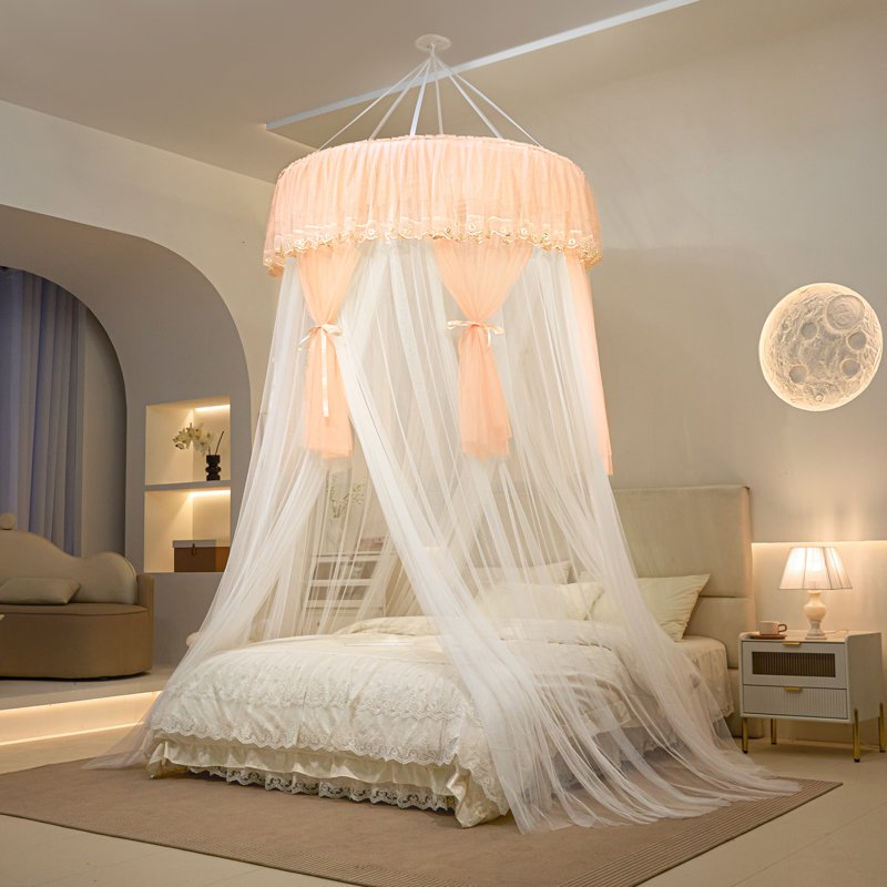 Ciel de Lit Blanc & Orange | Cocon de Soie