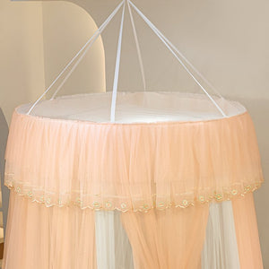 Ciel de Lit Blanc & Orange | Cocon de Soie