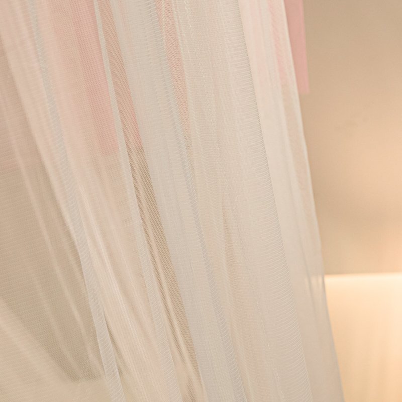 Ciel de Lit Blanc & Rose | Charme Poudré