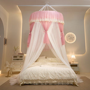 Ciel de Lit Blanc & Rose | Éolia