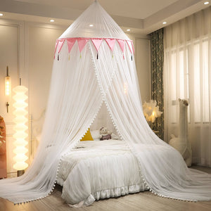 Ciel de Lit Blanc & Rose | Pure Féerie