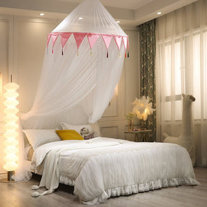 Ciel de Lit Blanc & Rose | Pure Féerie