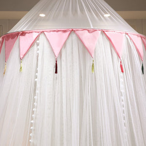 Ciel de Lit Blanc & Rose | Pure Féerie