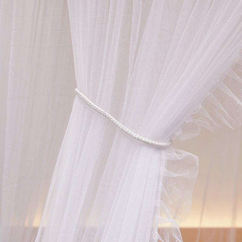 Ciel de Lit Blanc Transparent | Pure Lumière