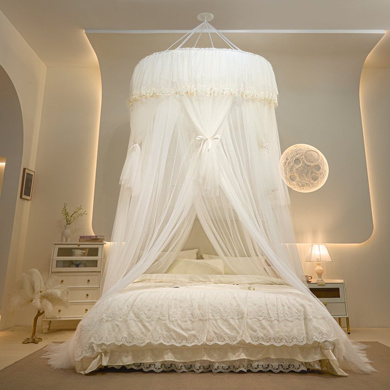 Ciel de Lit Blanc Transparent | Voile Céleste