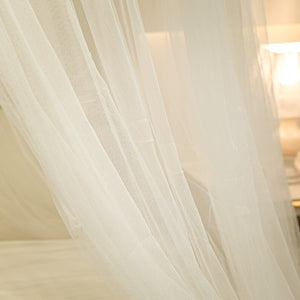 Ciel de Lit Blanc Transparent | Voile Céleste