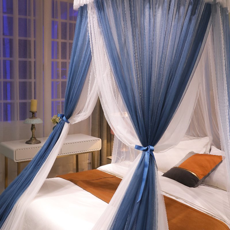 Ciel de Lit Bleu & Blanc | Rêve Astral