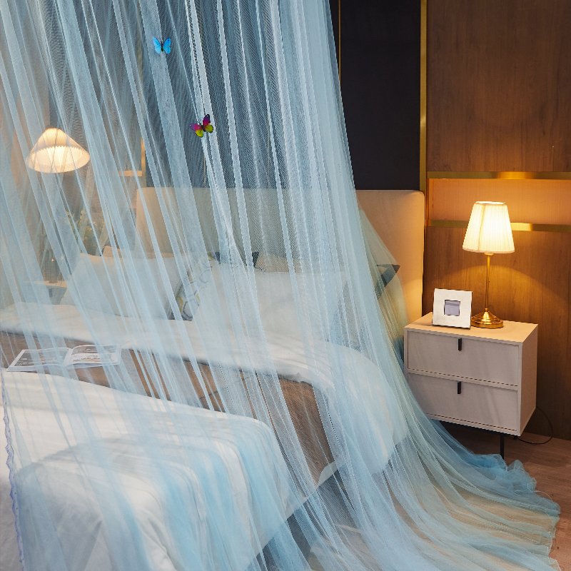 Ciel de Lit Bleu Clair | Voile Azur