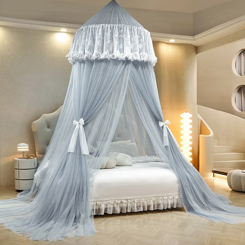 Ciel de Lit Bleu Gris | Élégance Boréale