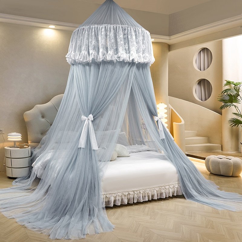 Ciel de Lit Bleu Gris | Élégance Boréale